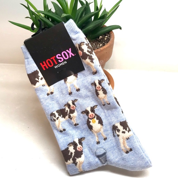🆕 HOT SOX Cows Socks -blue - gift - Picture 1 of 7